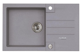 ALVEUS ROCK 130 zlewozmywak granitowy steel (4203004)