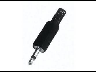 Wtyk Jack 3,5 mono plastik