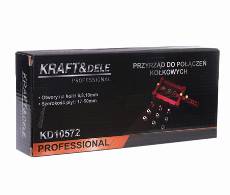 Zestaw do połączeń kołkowych 10el. KD10572 - KRAFT&DELE