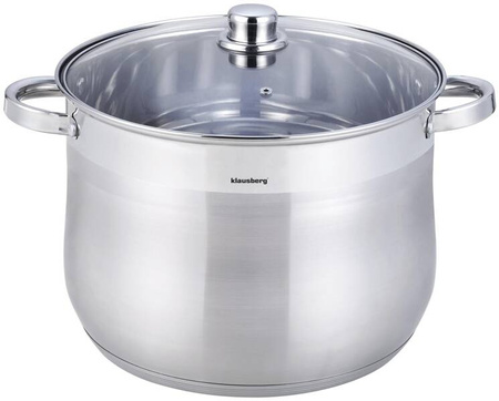 Garnek stal, Ø30cm 16l Klausber KB-7166