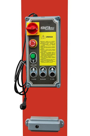 PODNOŚNIK SAMOCHODOWY KOLUMNOWY HYDRAULICZNY AUTOMATYCZNY KD5812 - KRAFT&DELE