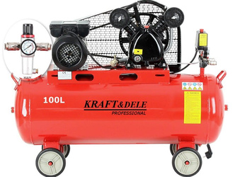 Kompresor olejowy 100L 230V KD1472 +Separator! - KRAFT&DELE
