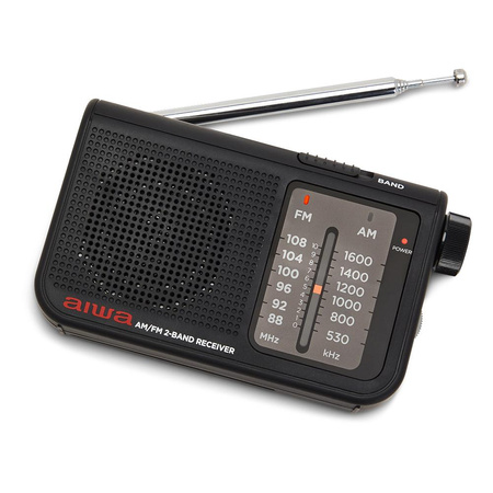 Przenośne Radio AIWA RS-55/BK czarne (8435256897883) - AIWA