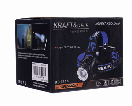 Latarka czołowa KD1244 - KRAFT&DELE