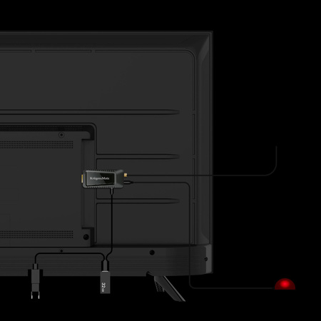 Tuner DVB-T2 HEVC H.265 mini na HDMI