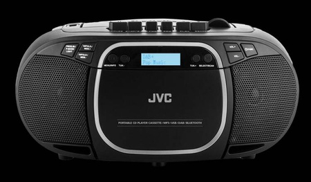 JVC Boombox RC-E561B-DAB czarny (4975769024993) - JVC
