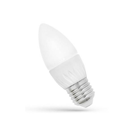 LED ŚWIECOWA E27 230V 6W CW SPECTRUM