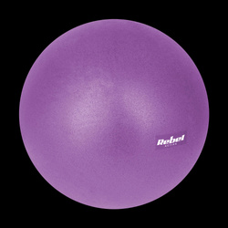 Mini piłka gimnastyczna do pilates rehabilitacyjna 25cm, kolor fioletowy, REBEL ACTIVE