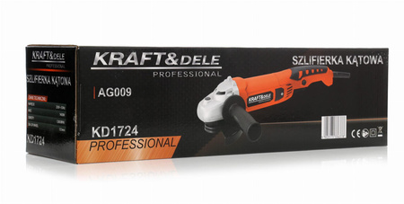 SZLIFIERKA KĄTOWA 1400W KD1724 - KRAFT&DELE