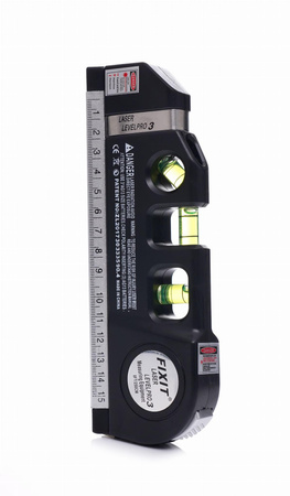 Poziomica laserowa z miarą 250cm KD10437 - KRAFT&DELE