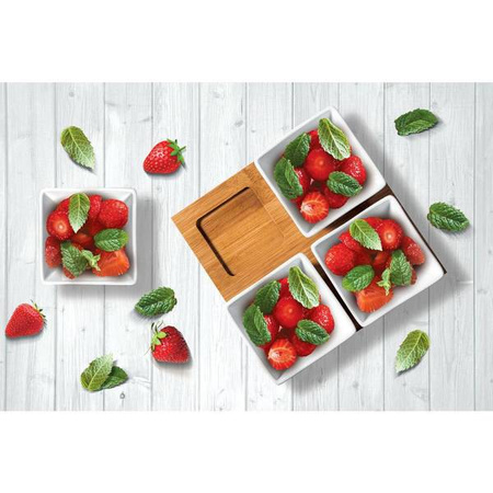 Miski LT9018 ZESTAW DIP 4SZT. BAMBOO LAMART