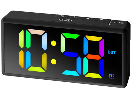 Zegar-budzik Trevi EC88600 rgb black