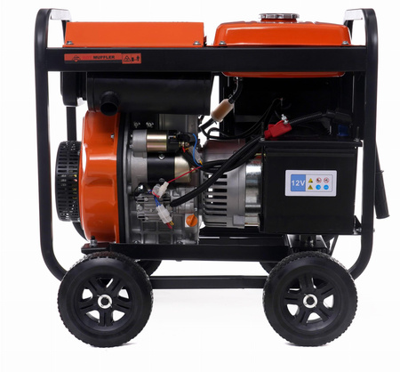 Agregat prądotwórczy 7,5kW / 230V KD168 - KRAFT&DELE