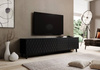 Szafka RTV ASTI 200x42x52 czarny mat
