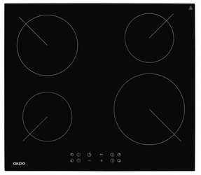 Płyta ceramiczna AKPO PKA 58 008/2 czarna