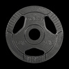Obciążenie żeliwne olimpijskie zestaw 4x5kg, otwór 51mm, talerz z uchwytami, REBEL ACTIVE
