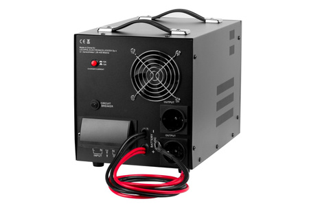 Zasilacz awaryjny KEMOT PROsinus-3500/48 przetwornica z czystym przebiegiem sinusoidalnym i funkcją ładowania 48V 230V 3500VA/2400W