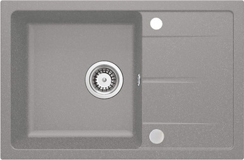 Zlewozmywak granitowy 1-komorowy z ociekaczem (ZRD S113) - Deante