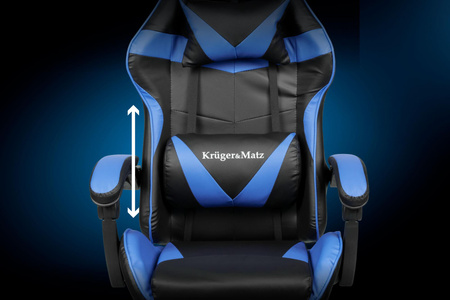 Fotel gamingowy Kruger&Matz GX-150 Czarno-szary