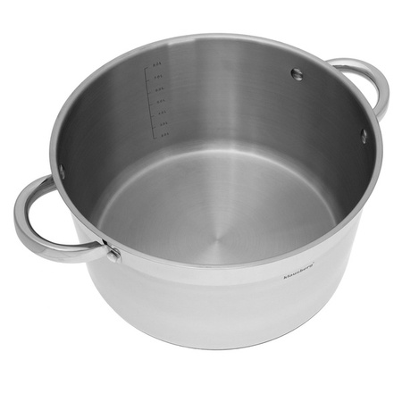 Garnek stal, Ø28cm 9,5l Klausber KB-7128