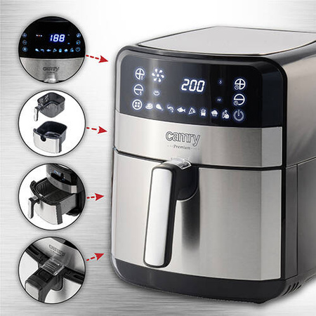 Frytkownica beztłuszczowa - 9 programów 5,0 L - Airfryer   CR 6311
