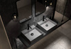 Umywalka granitowa stawiana na blat - 400x400 mm (CQR SU4S) - Deante
