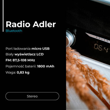 AD 1185 Radio Bluetooth