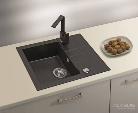 ALVEUS ROCK 30 zlewozmywak granitowy chocolate (4213003)