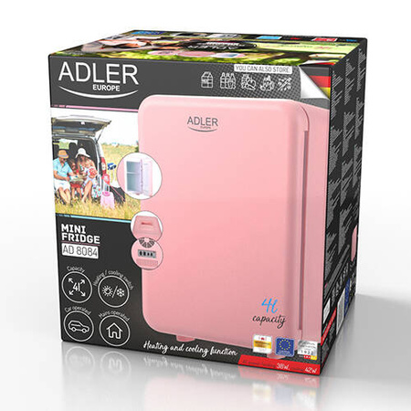 Mini lodówka - 4L   AD 8084 pink