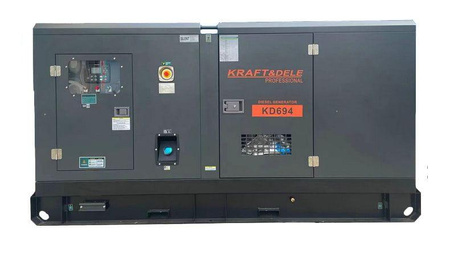 Agregat prądotwórczy jednofazowy DIESEL 87/95kW KD694 - KRAFT&DELE
