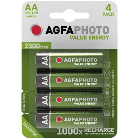Akumulator AgfaPhoto AA 2300mAh bl./4szt