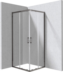 Kabina prysznicowa prostokątna 80x90 cm (KYC D089P) - Deante