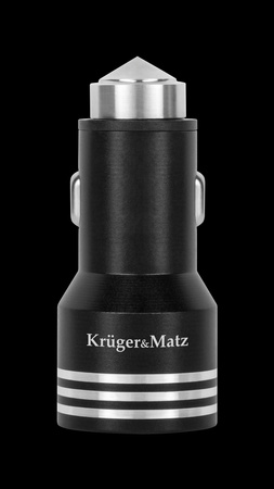 Ładowarka samochodowa Kruger&Matz 2xUSB 4800mA z funkcją Quick Charge 3.0