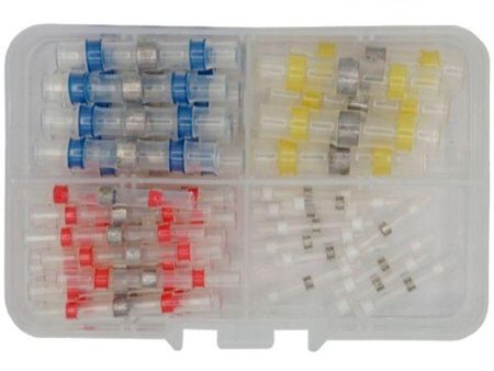 Koszulki rurki termokurczliwe z cyną 50szt. KD10489 - KRAFT&DELE