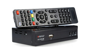 Tuner Opticum AX LION NS H.265-V1 OPTICUM red