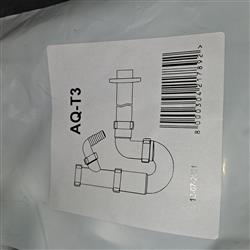 Syfon do zlewozmywaków Aquasanita AQ-T3 Komplet