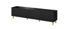 Szafka RTV PAFOS 200x40x52 czarny mat