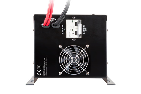 Zasilacz awaryjny naścienny KEMOT PROsinus-2200 przetwornica z czystym przebiegiem sinusoidalnym i funkcją ładowania 12V 230V 2200VA/1600W