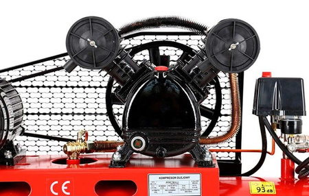 Kompresor Olejowy 100L 400V KD404 - KRAFT&DELE