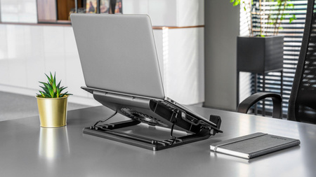 Podstawka chłodząca pod laptop 14-17&quot; Rebel