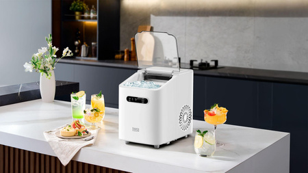 Kostkarka do lodu TEESA EASY ICE, 11kg lodu , 1L , 110W, dwa rozmiary kostek, autoczyszczenie