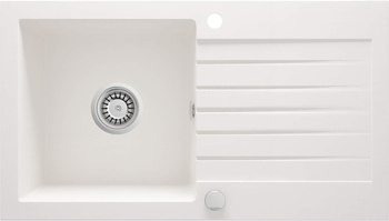 Zlewozmywak granitowy 1-komorowy z ociekaczem (ZQZ A113) - Deante