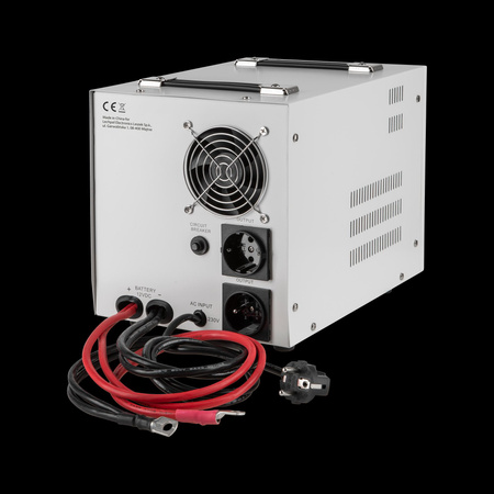 Zasilacz awaryjny KEMOT PROsinus-2000 przetwornica z czystym przebiegiem sinusoidalnym i funkcją ładowania 12V 230V 2000VA/1200W