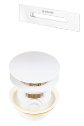 Zestaw akcesoriów do wanny - korek i przelew (KYY A10B) - Deante