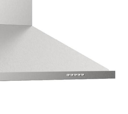 Okap kuchenny kominowy ścienny 60 cm srebrny Smith&Brown SHCP-651-I2