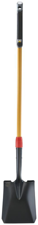 Łopata z szeroką łyżką CAT K-Series Long Handle Square Point (0841308101033) - Cat