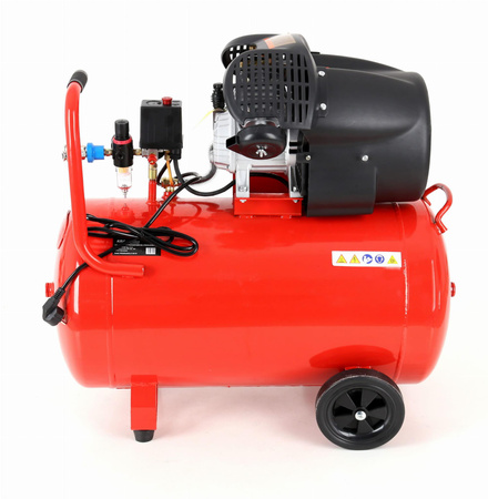 KOMPRESOR OLEJOWY SPRĘŻARKA 100L KD1483 - KRAFT&DELE
