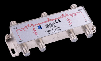 Splitter 6way 5-2450MHz