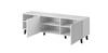 Szafka RTV PAFOS 150x40x52 biały mat