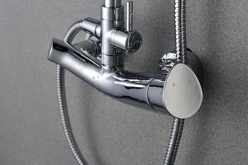 Zestaw kabinowo-prysznicowy natynkowy ROGO ROG-ZKPN.400C Blue Water